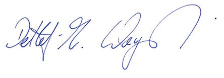 Unterschrift Detlef Woyciechowski